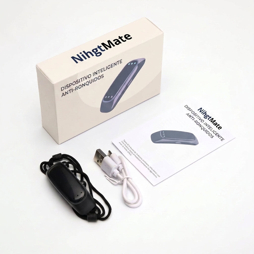 NightMate™ Dispositivo Inteligente Anti-Ronquidos